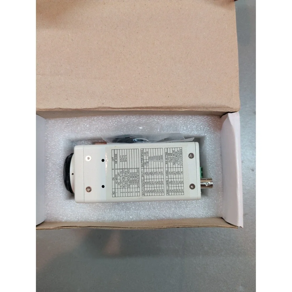WDAC-5700C-MKIT Digital Color CCD Box Camera Hi Res NTSC AC24V Security cam